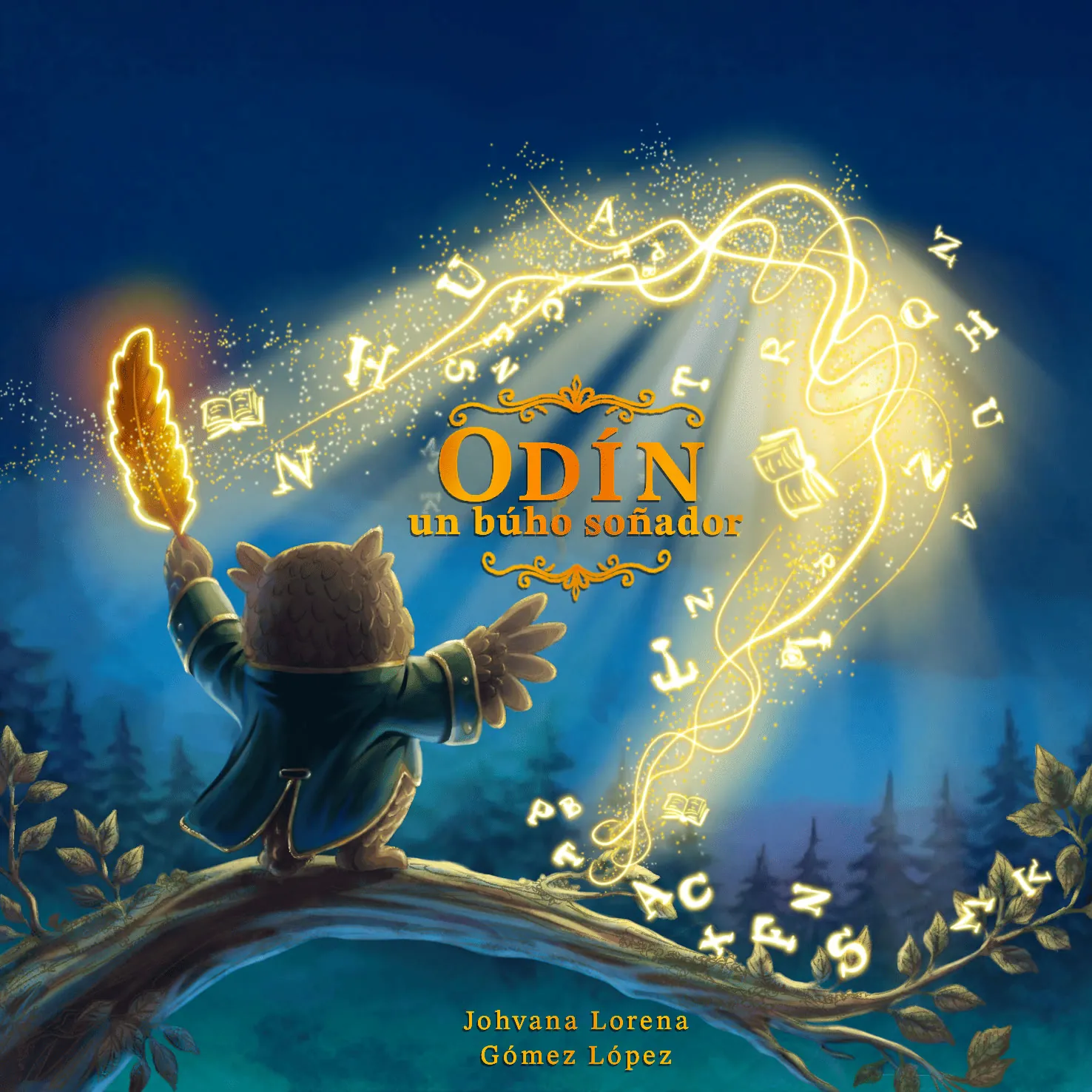 Portada del libro: Odín, un búho soñador